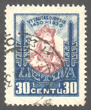 Lithuania Scott 247 Used - Click Image to Close